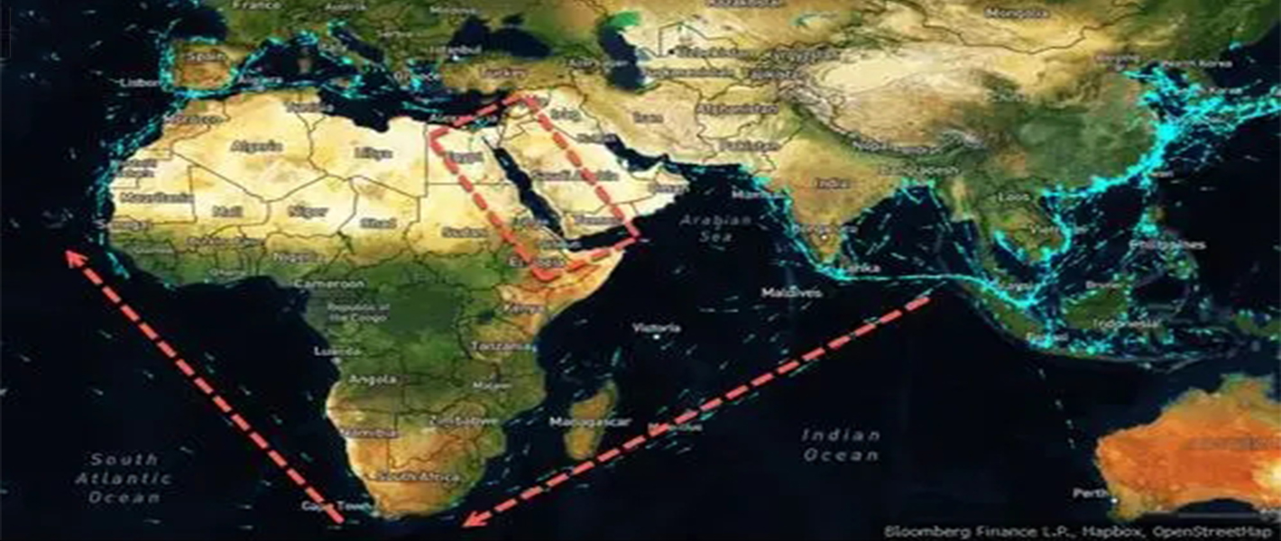 紅海のコンテナ船に関する最新データ-2