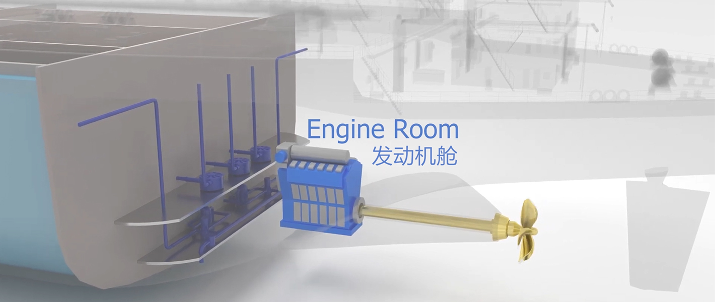 タンカー機関室