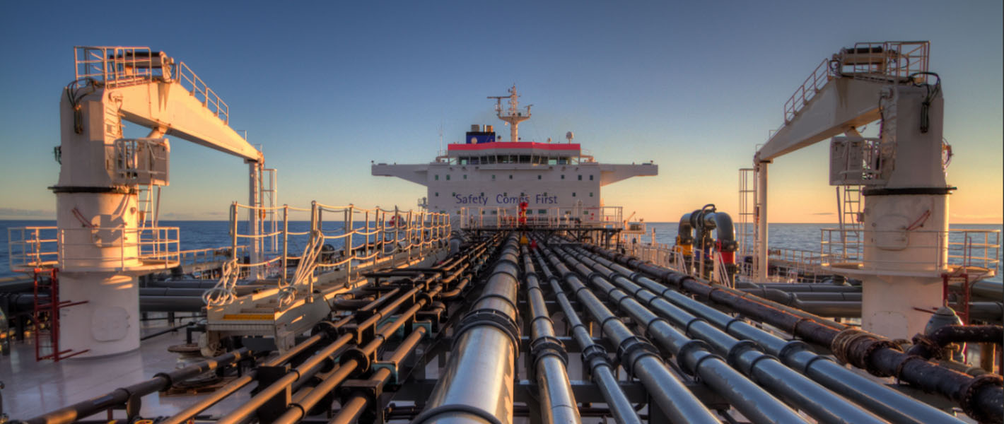 大量の原油の輸送