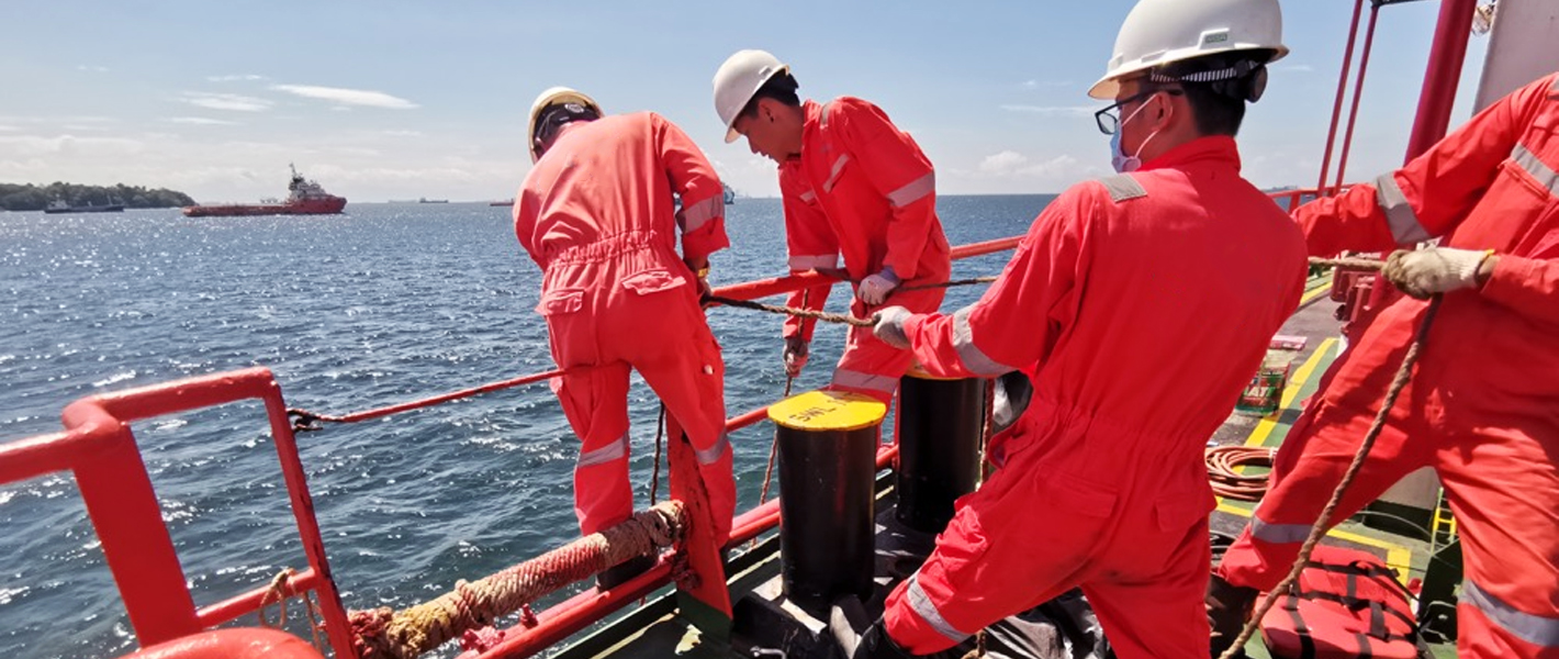 石油タンカー乗組員訓練